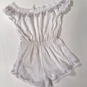 White Romper